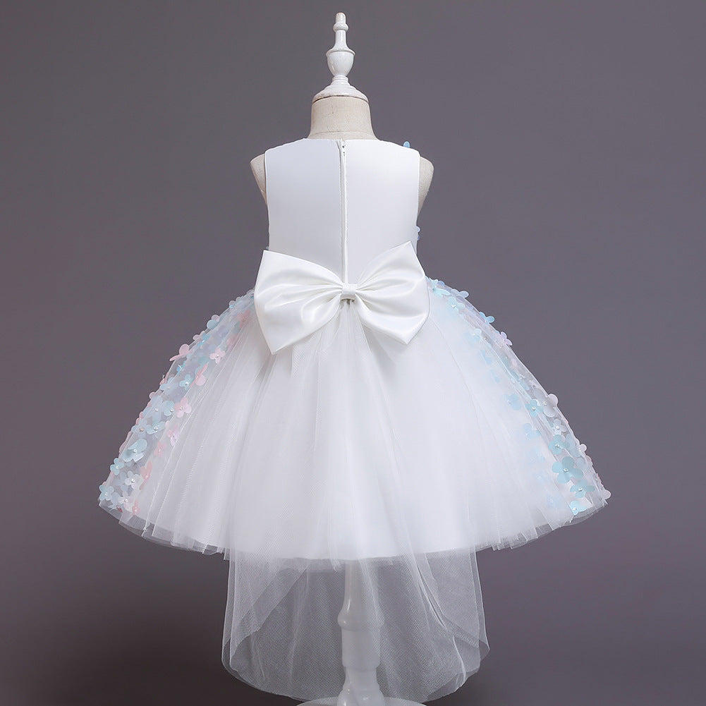 Flower Girl Dress (3D Flowers)