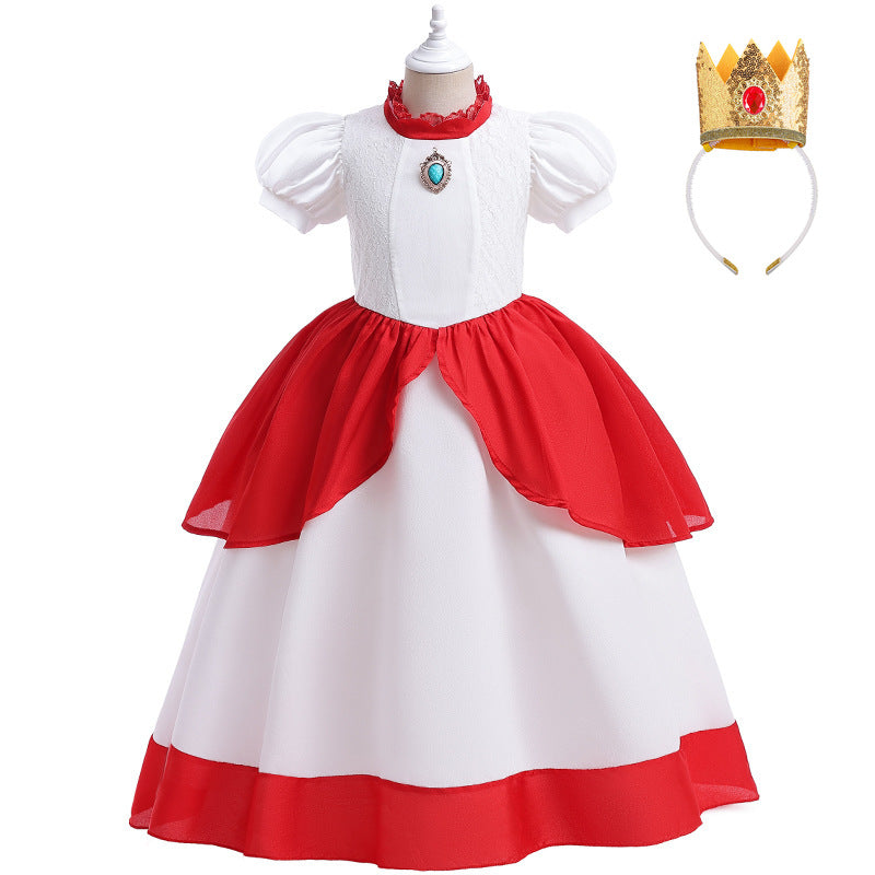 Super Mario Princess Peach Costume (White) – Anna Shopping List