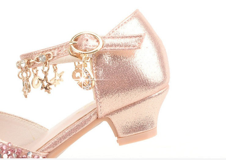 Girls Sequin Sandals