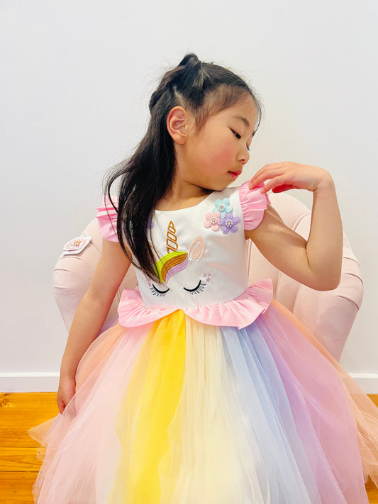 Unicorn Girl Dress