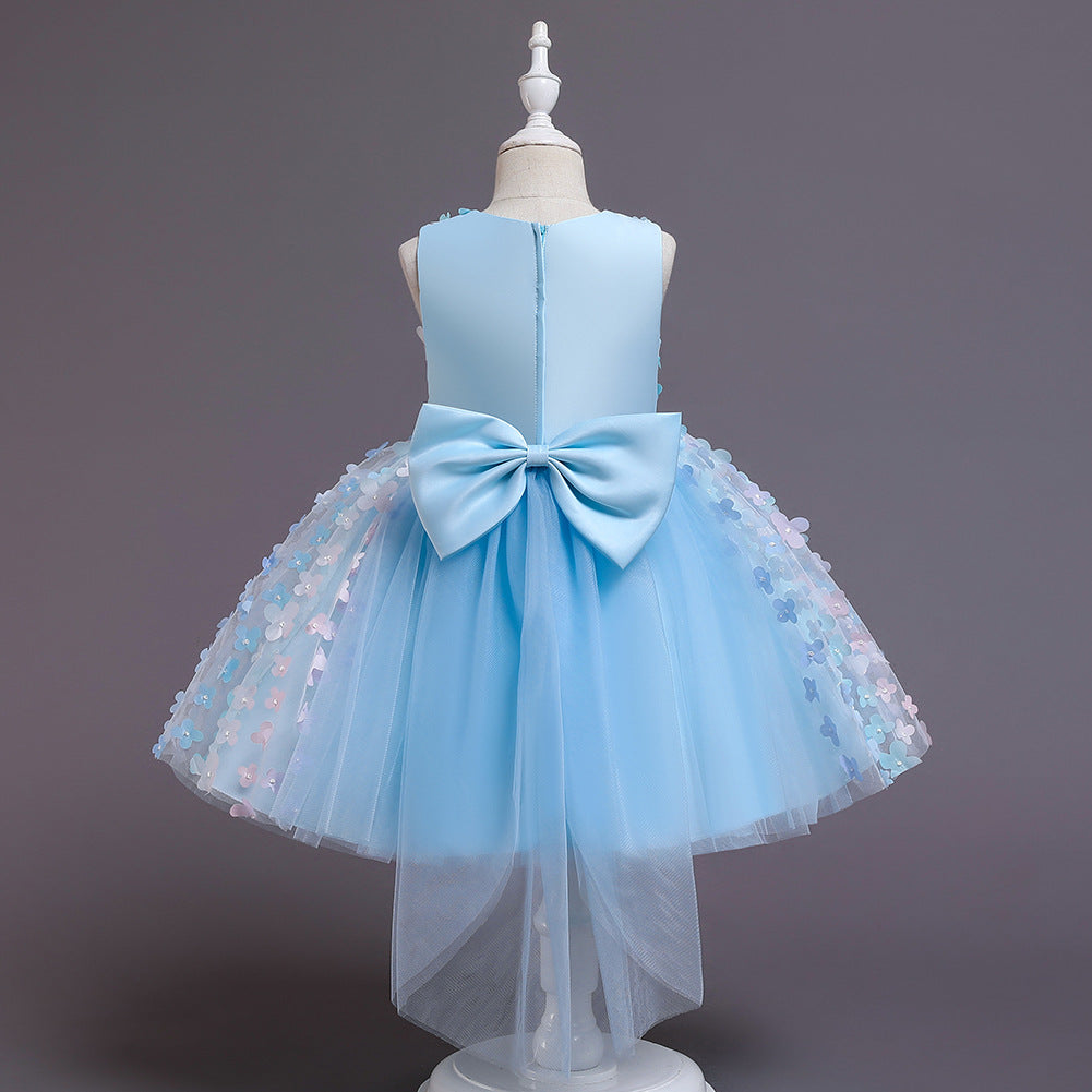 Flower Girl Dress (3D Flowers)