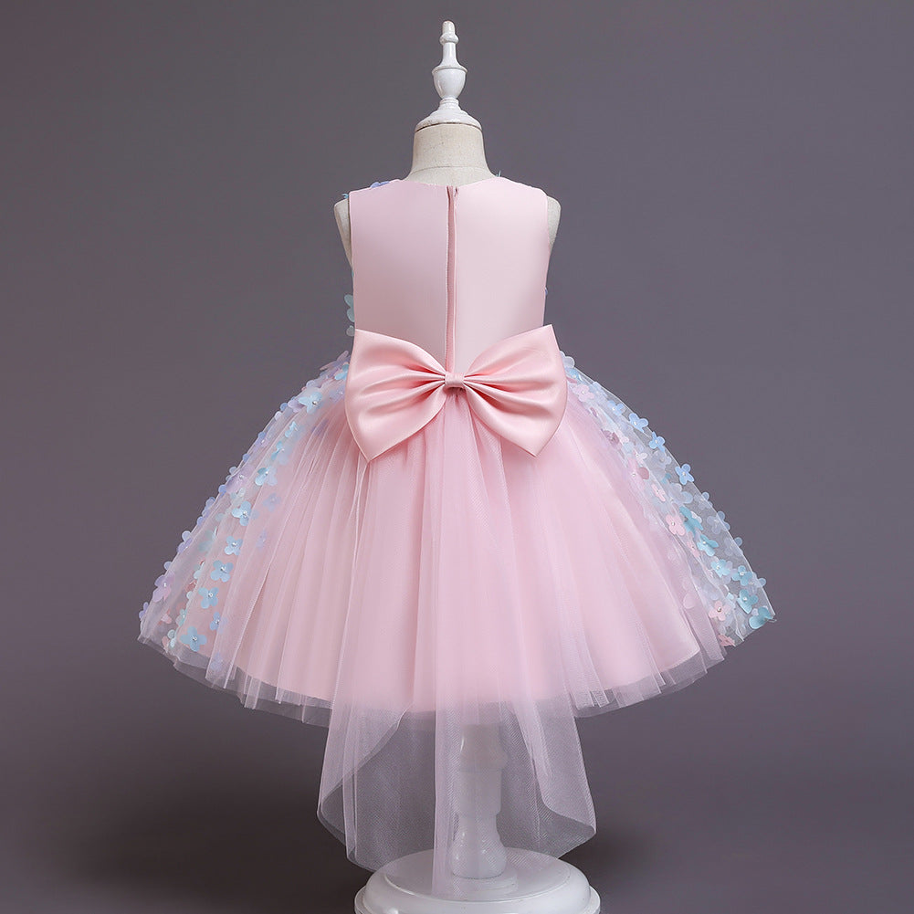 Flower Girl Dress (3D Flowers)