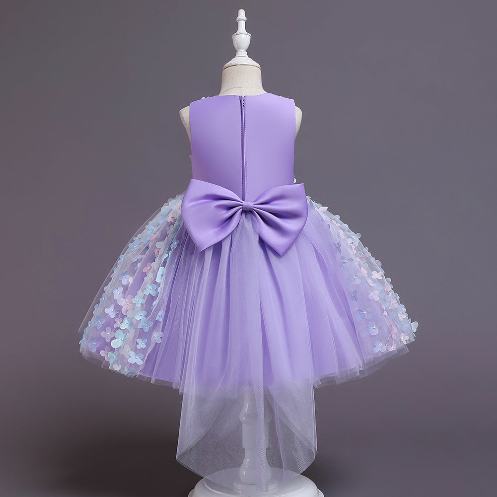 Flower Girl Dress (3D Flowers)