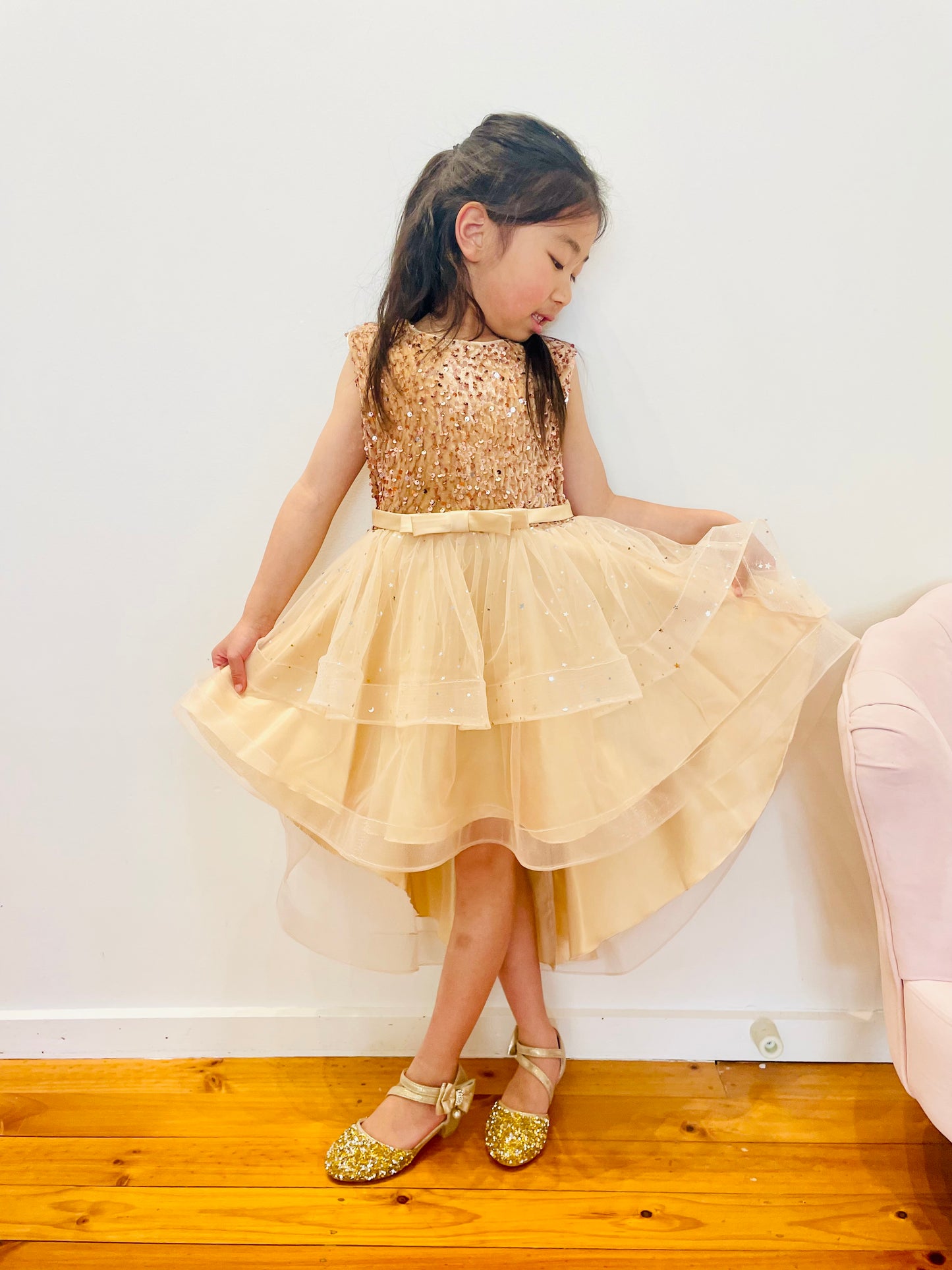 Sequins Flower Girl Dress