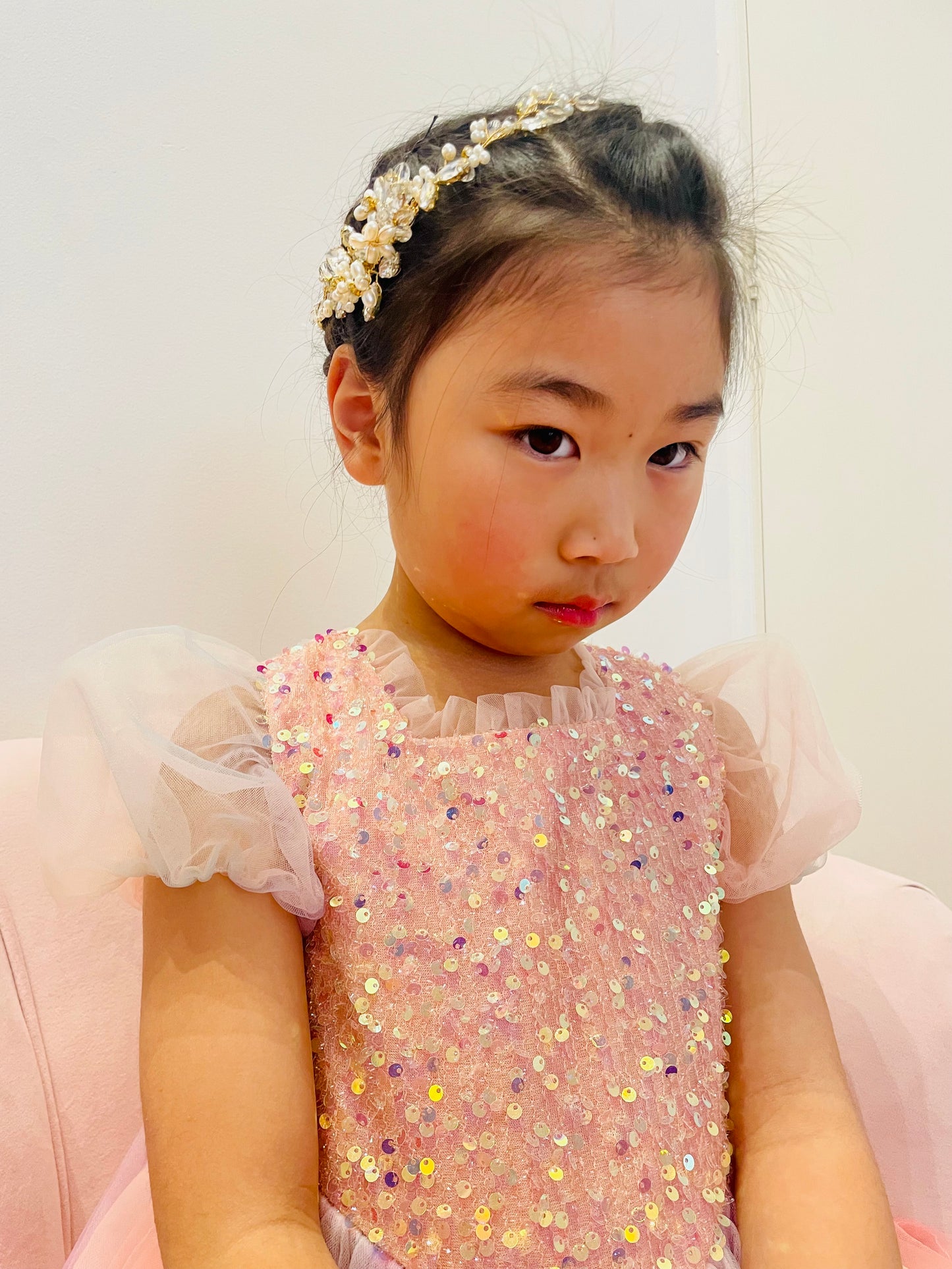 Sequins Flower Girl Dress