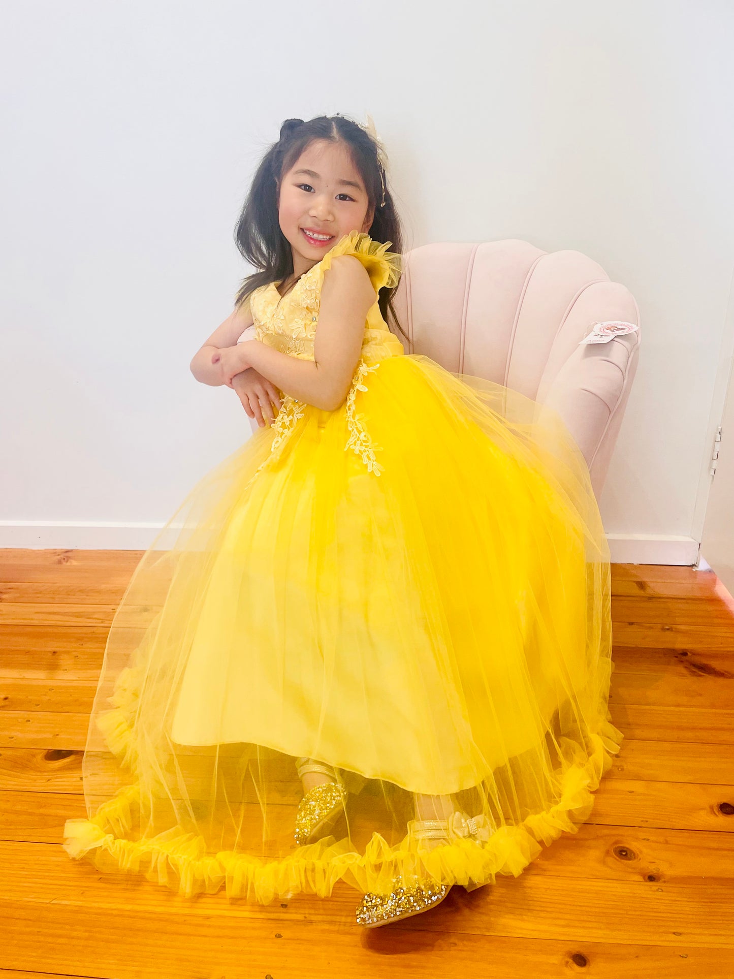 Long Flower Girl Dress