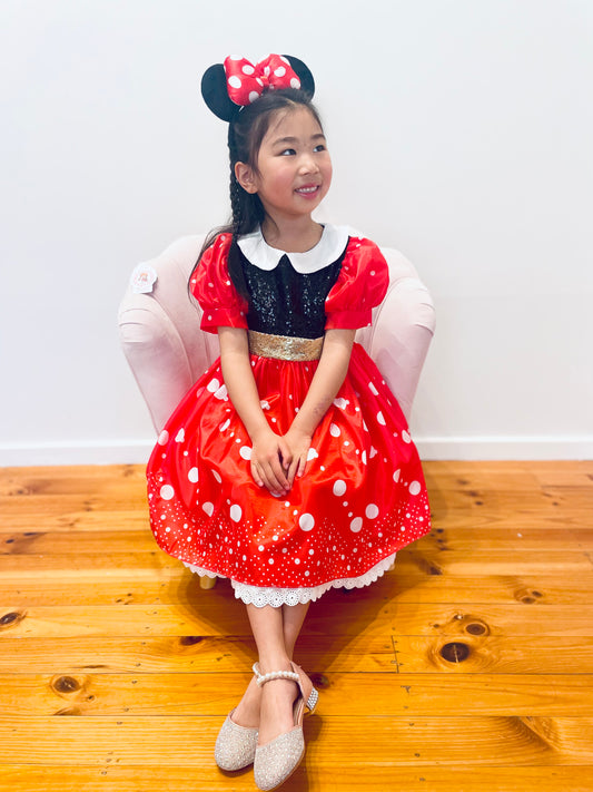 Sequins Disney Minnie Mouse Costume