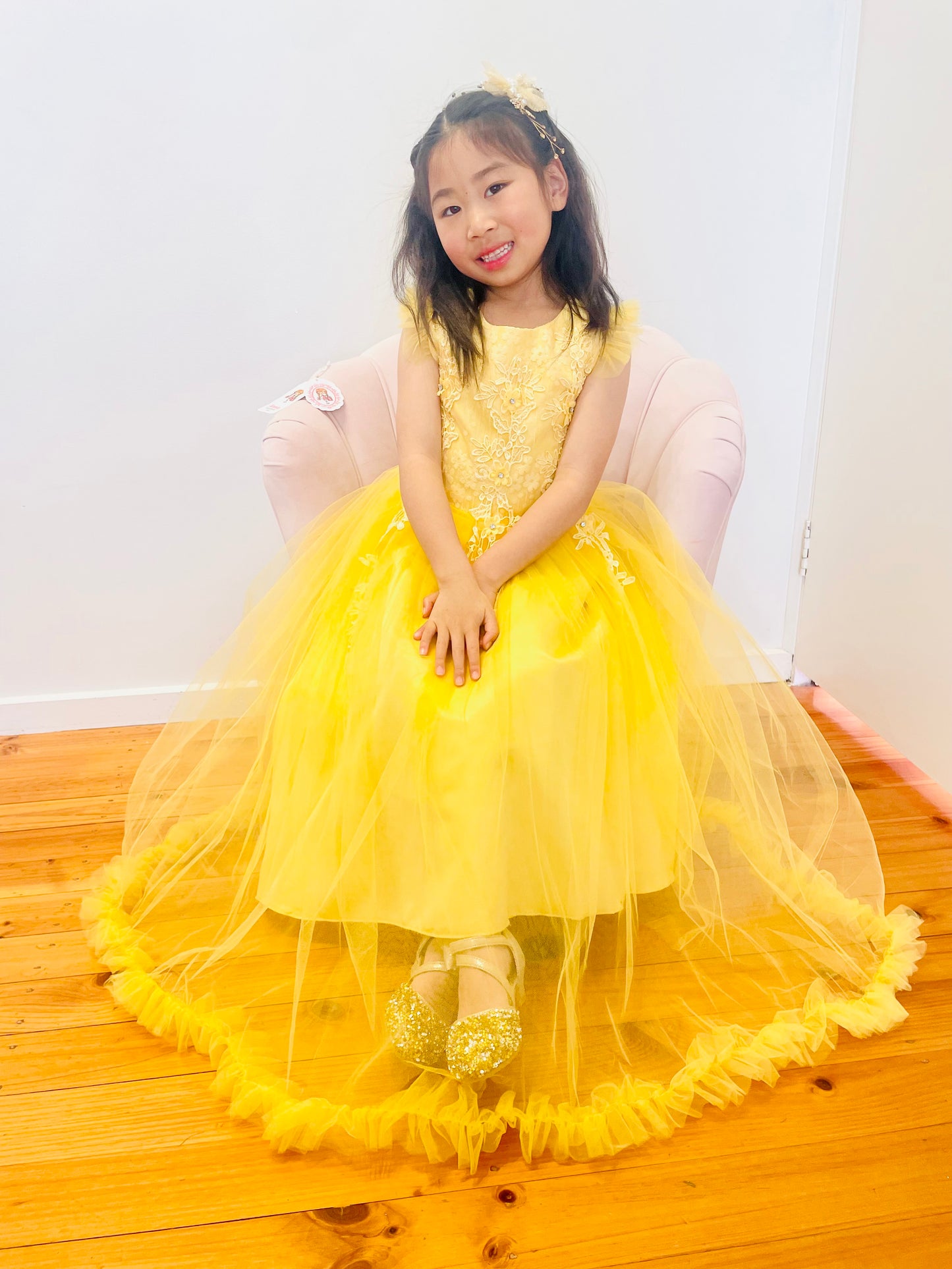 Long Flower Girl Dress