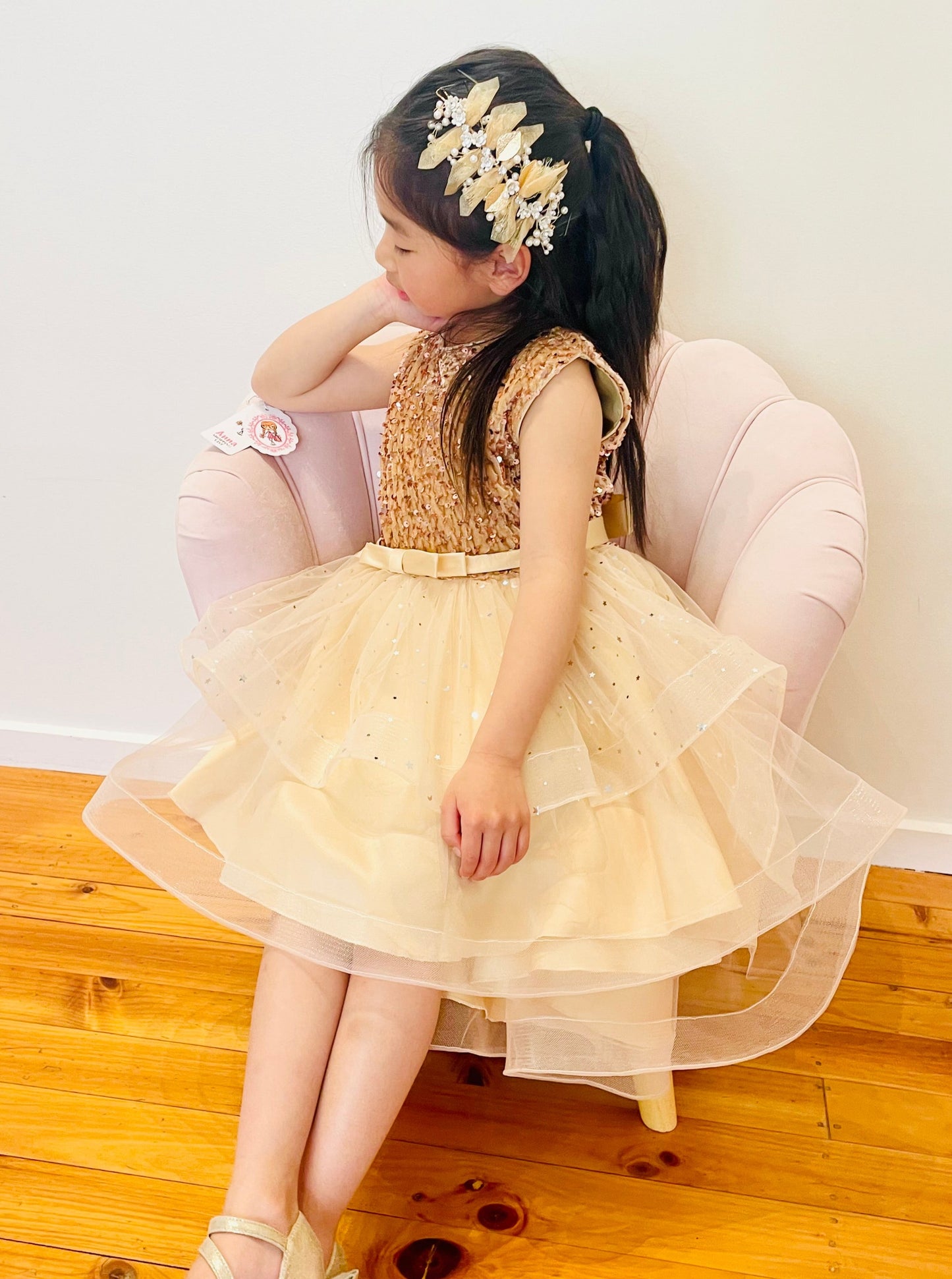 Sequins Flower Girl Dress