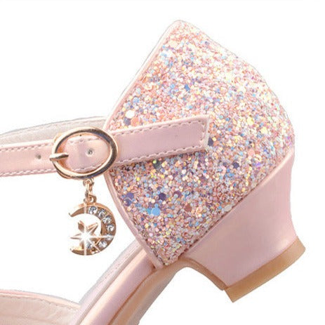 Sequins Girls Bow Sandals