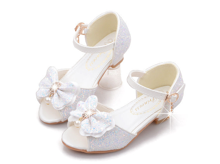 Sequins Girls Bow Sandals