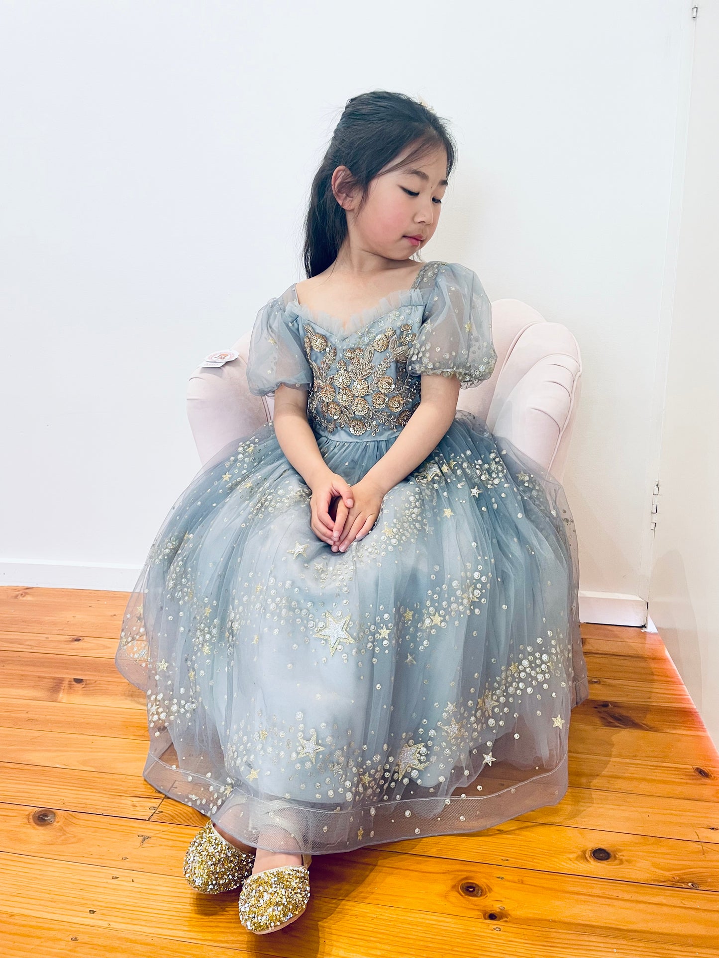 Luxury Tulle Flower Girl Dress