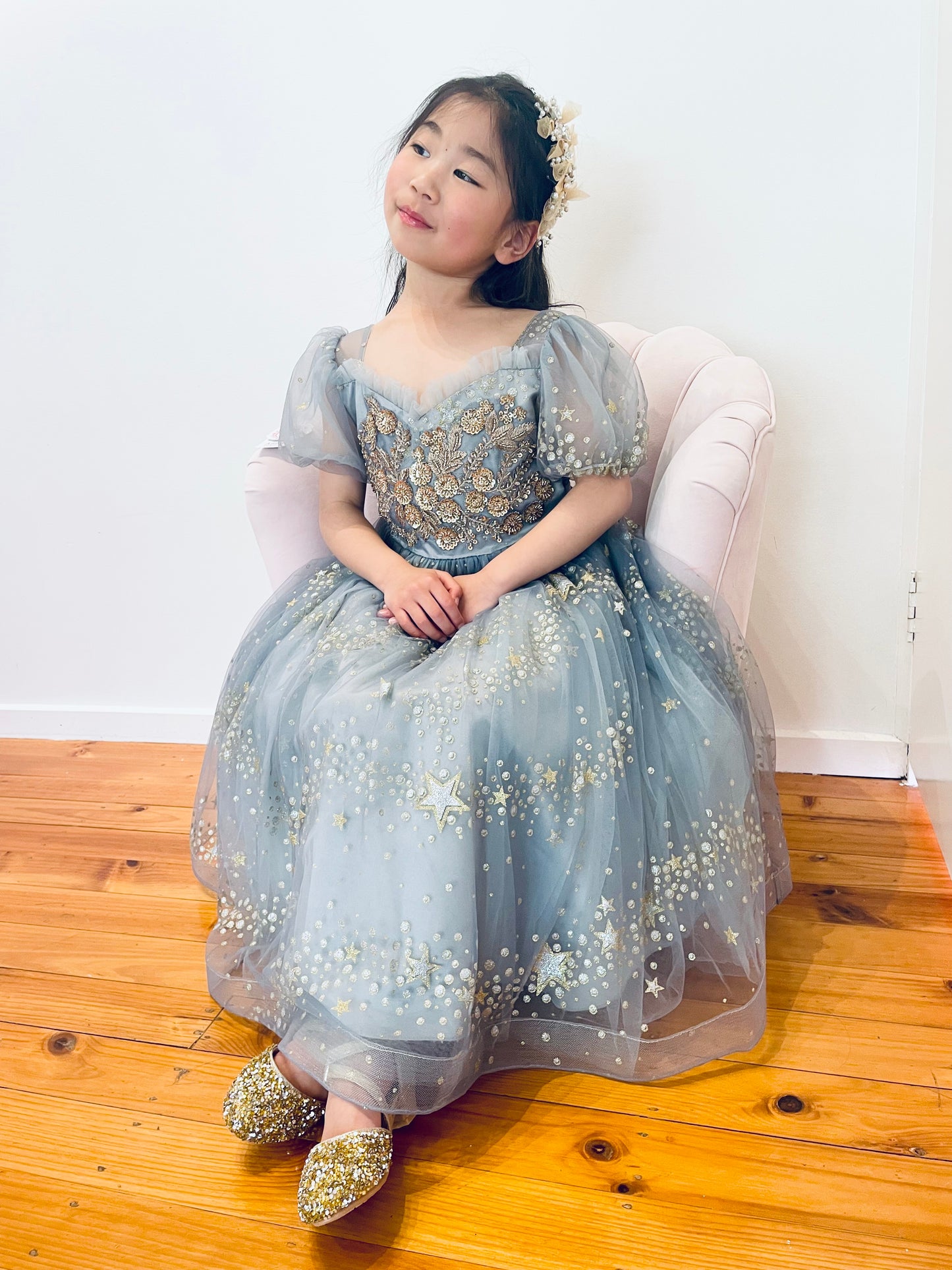 Luxury Tulle Flower Girl Dress