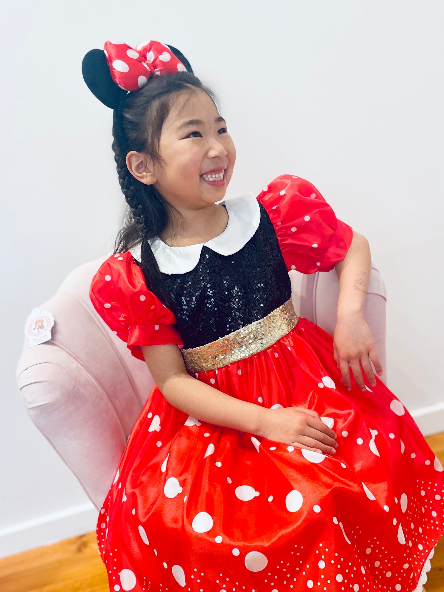 Sequins Disney Minnie Mouse Costume