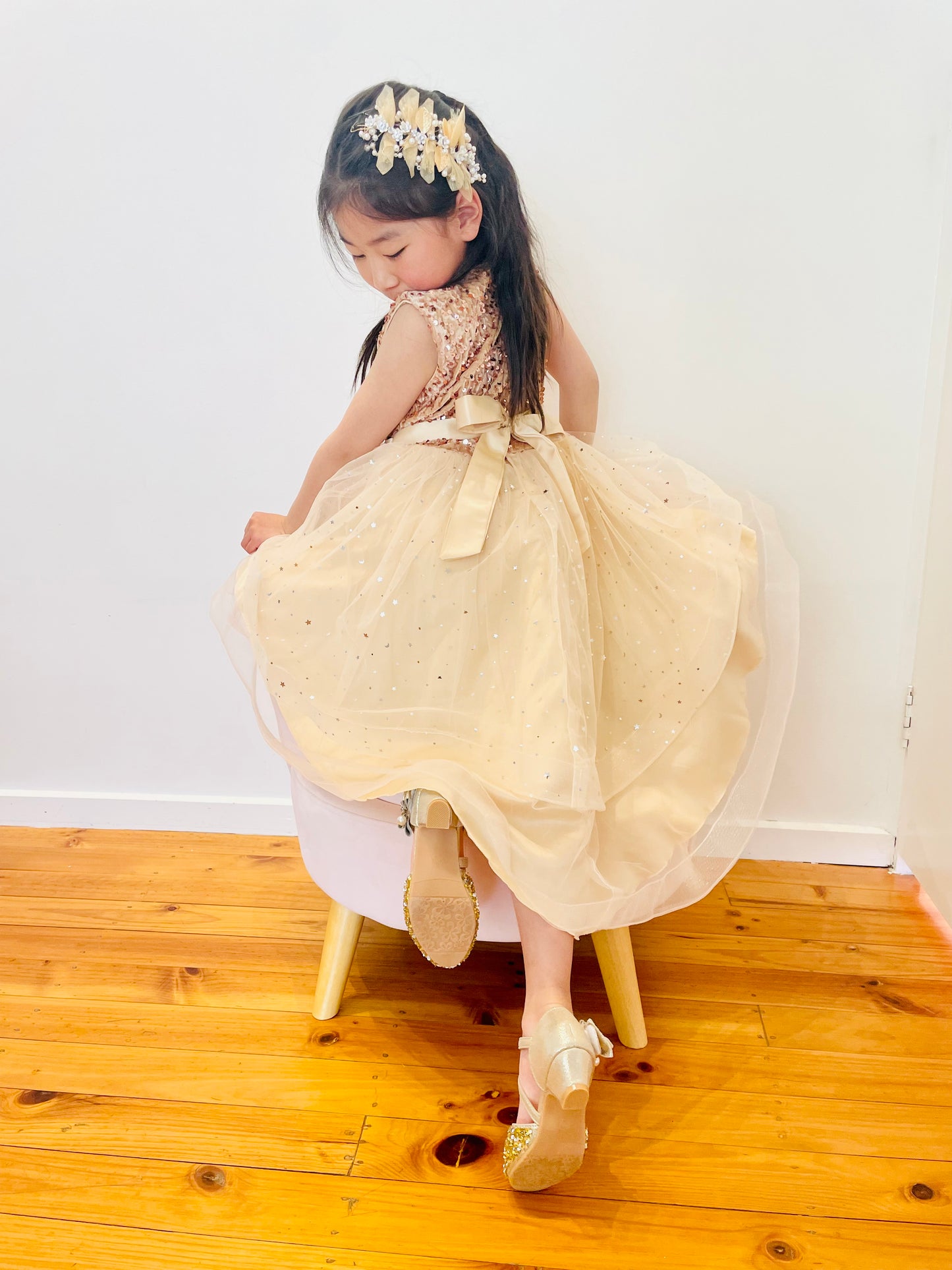 Sequins Flower Girl Dress