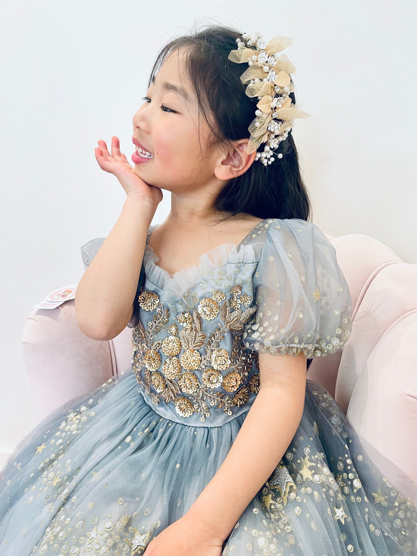 Luxury Tulle Flower Girl Dress