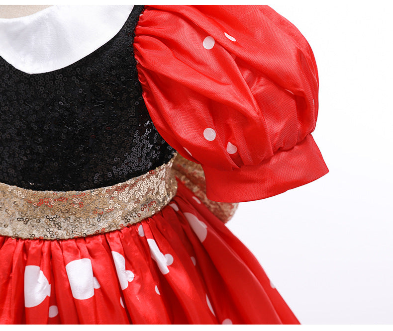 Sequins Disney Minnie Mouse Costume