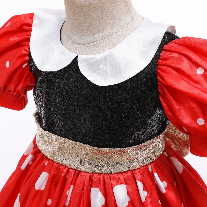 Sequins Disney Minnie Mouse Costume