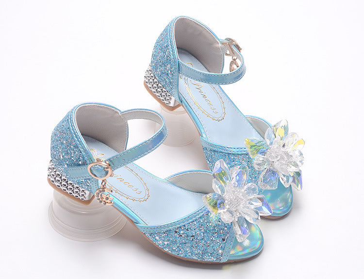 Girls Crystal Sandals