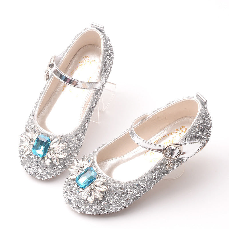 Girls Crystal Princess Shoes