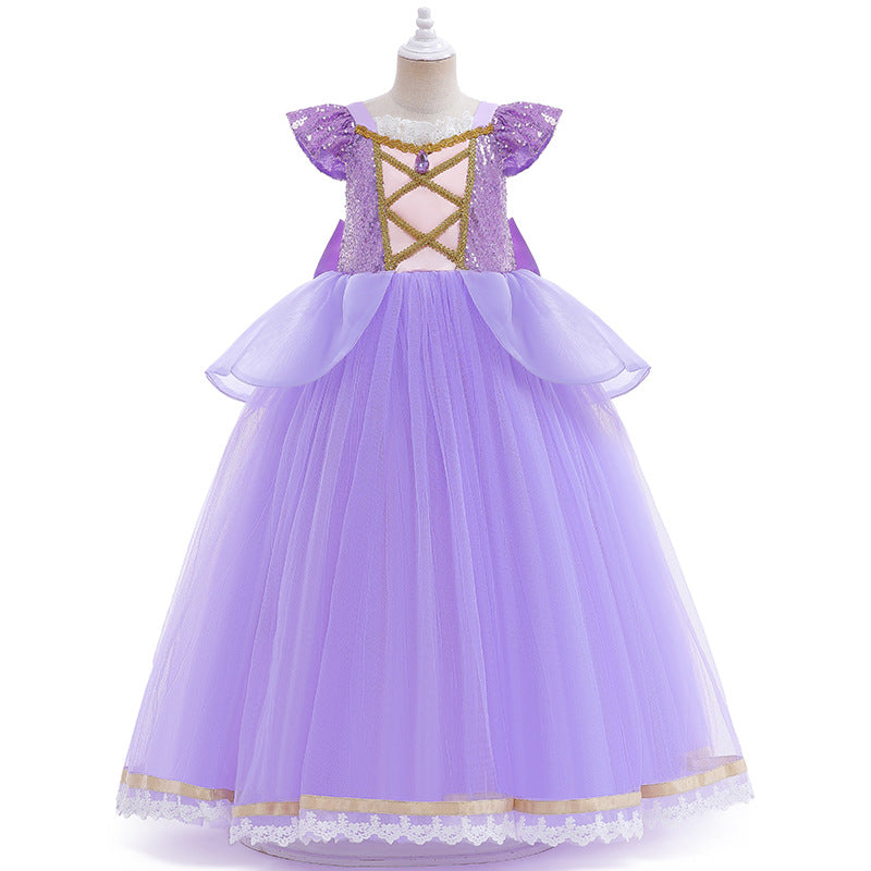 Sequins Disney Princess Sofia Costume