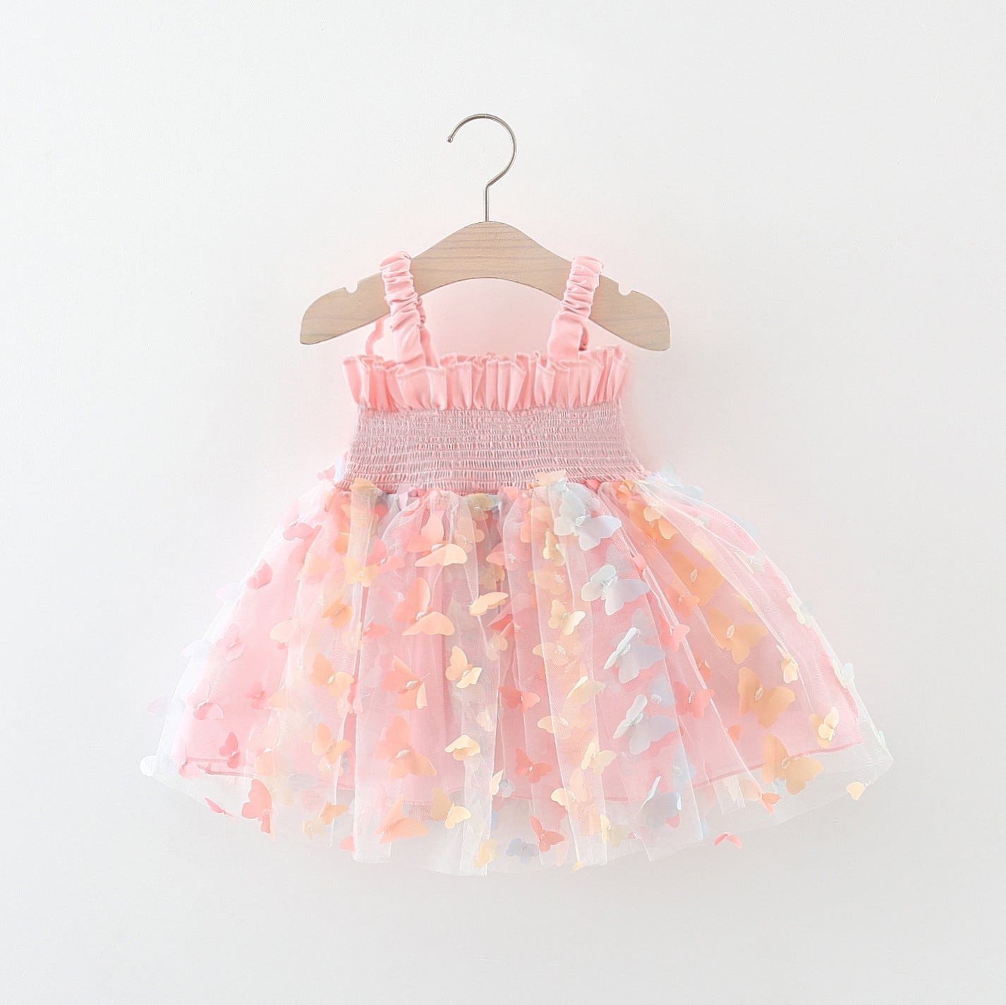 Rainbow Butterfly Baby Dress