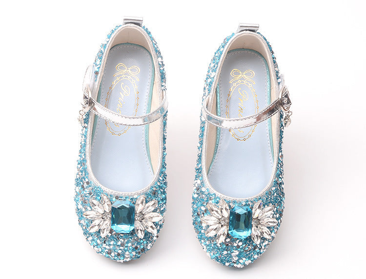 Girls Crystal Princess Shoes