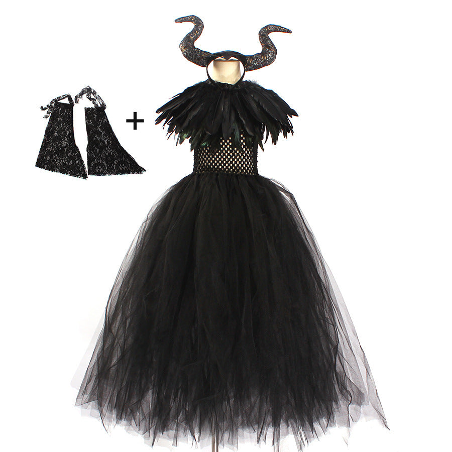 Maleficent Costume with Headband