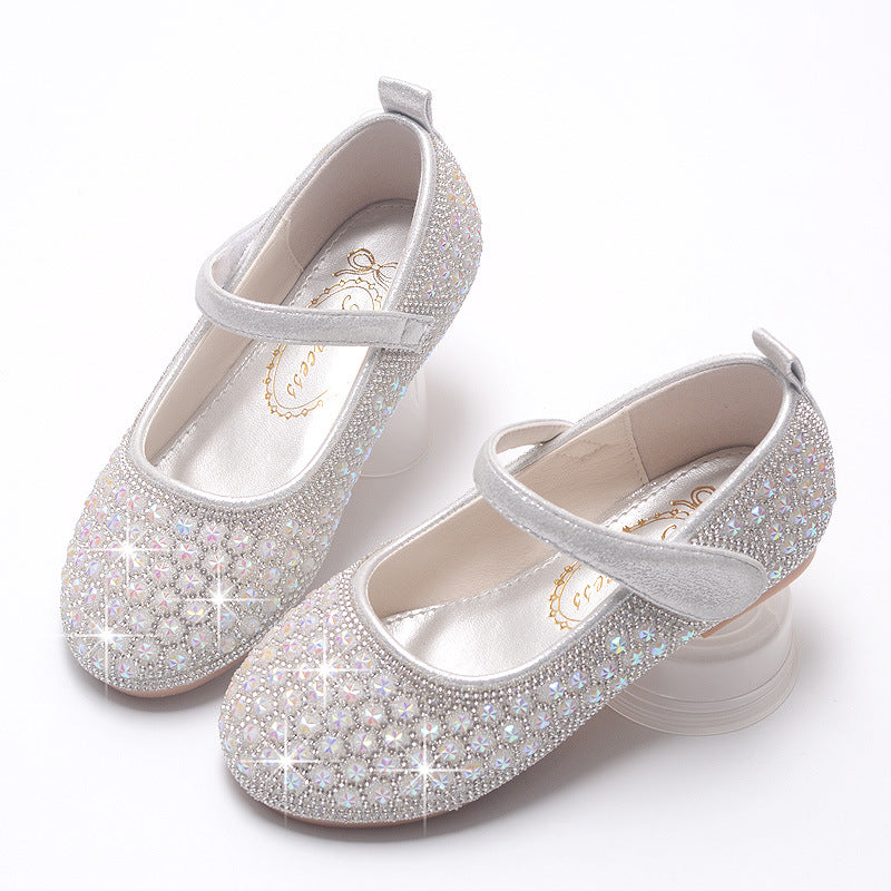 Girls Cristal Flat Shoes