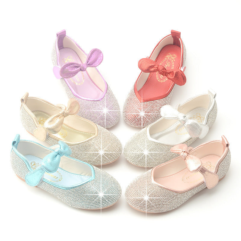 Girls Bow Shoes