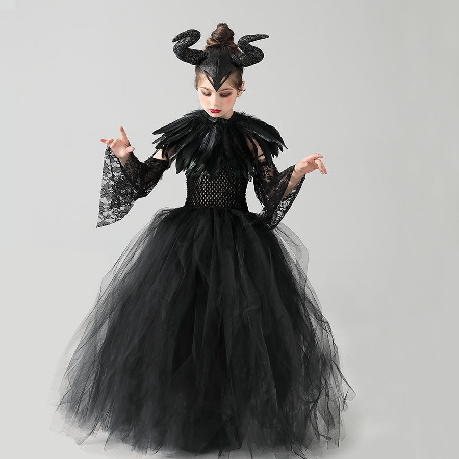 Maleficent Costume with Headband