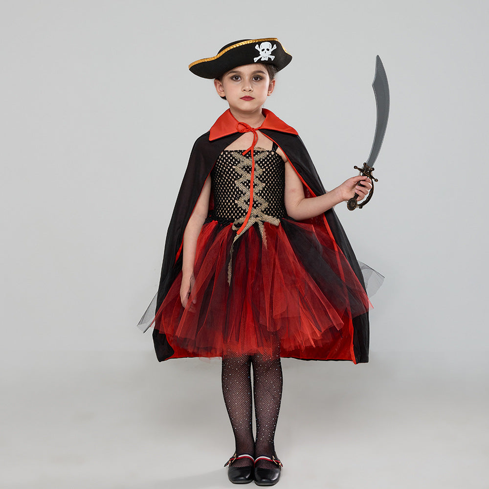 Pirate Costume with Cape