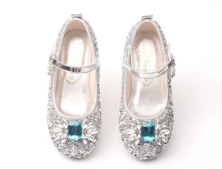 Girls Crystal Princess Shoes