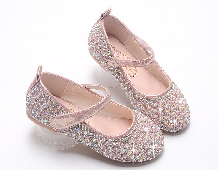 Girls Cristal Flat Shoes