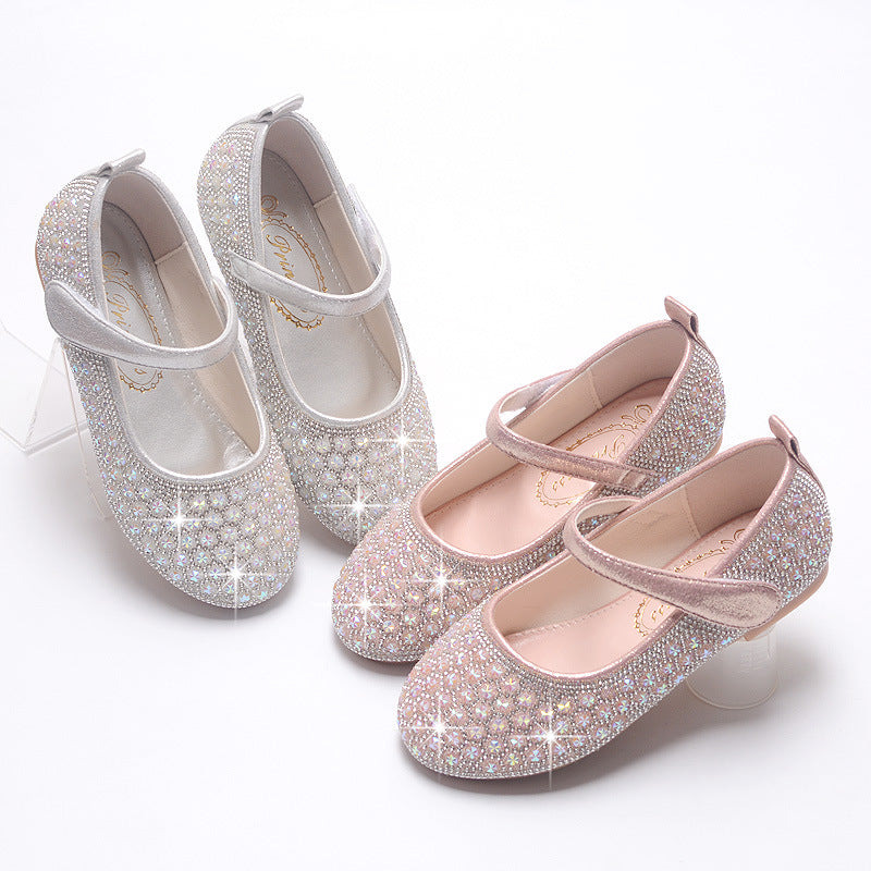 Girls Cristal Flat Shoes