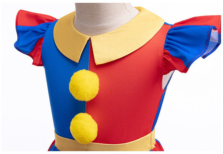 The Clown Pomni Costume from the Amazing Digital Circus Movie