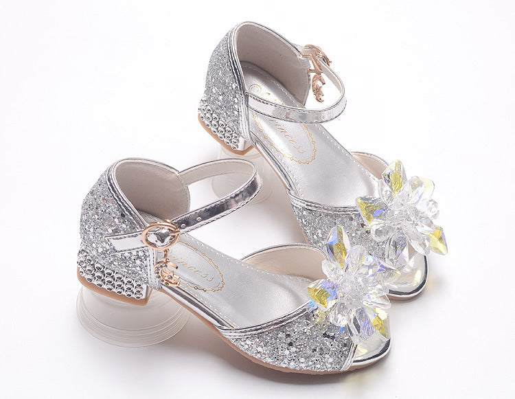 Girls Crystal Sandals