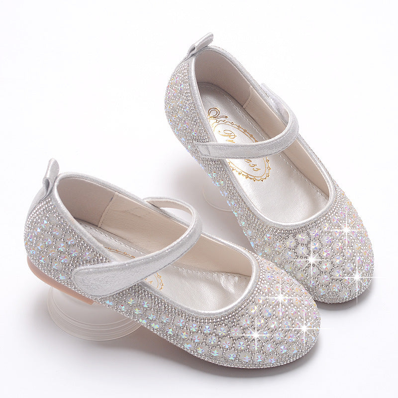 Girls Cristal Flat Shoes