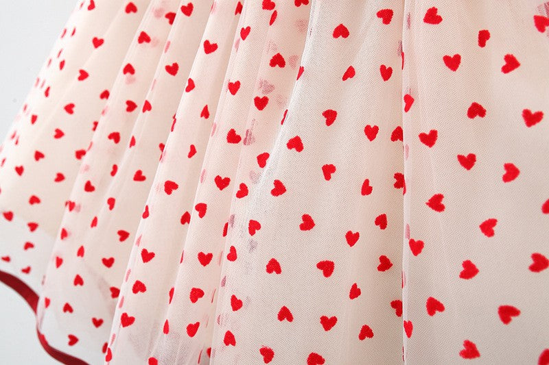 Baby Love Heart Dress with Bow