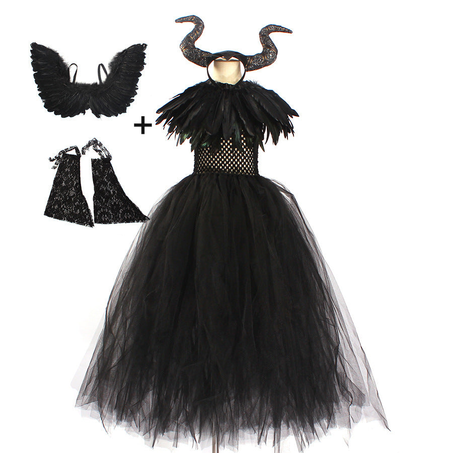 Maleficent Costume with Headband