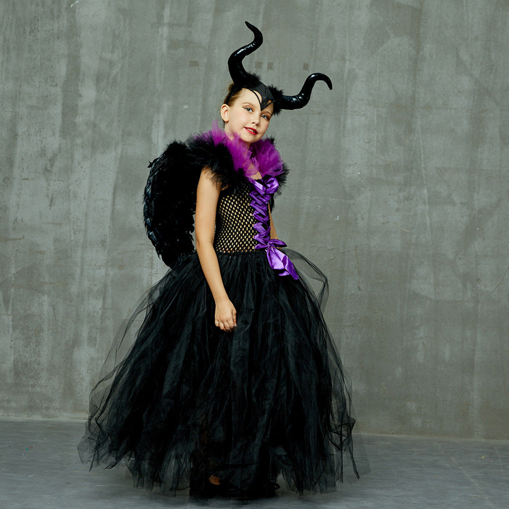 Maleficent Costume with Wings