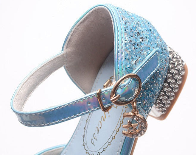 Girls Snowflake Sandals