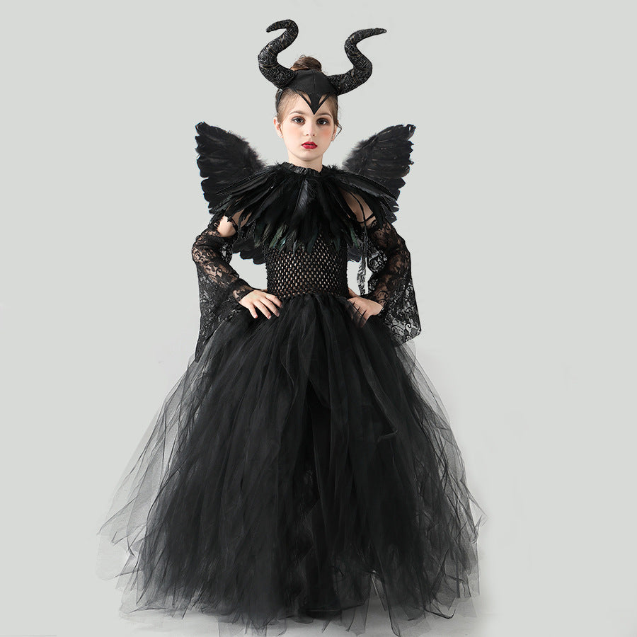 Maleficent Costume with Headband