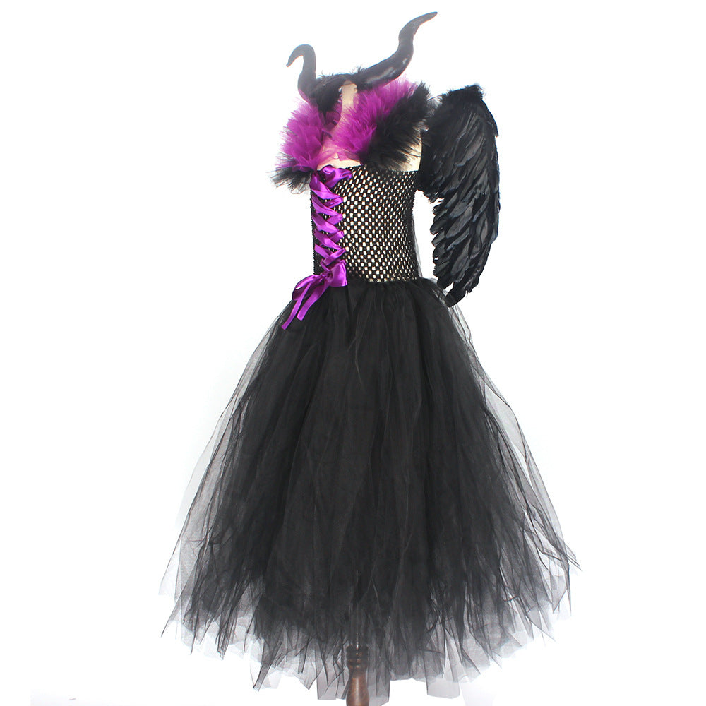 Maleficent Costume with Wings