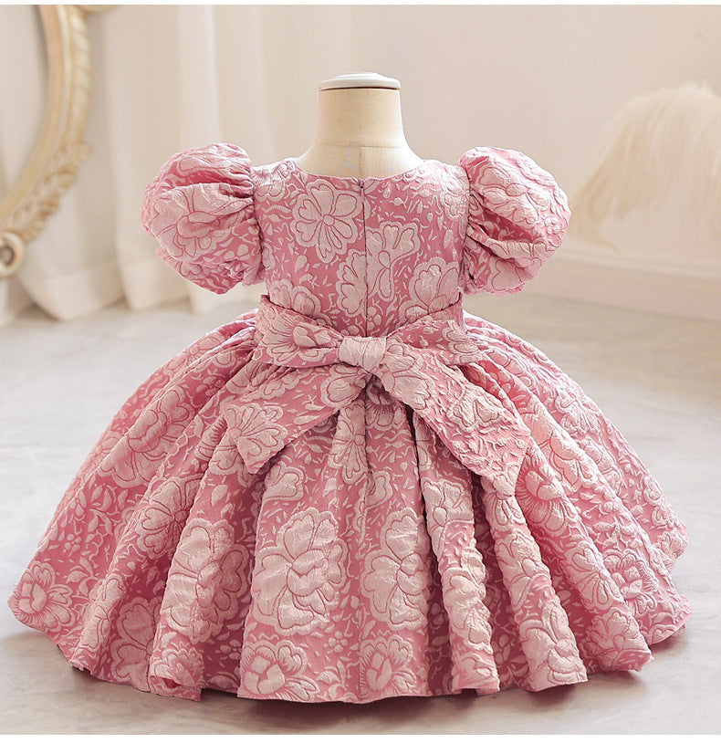 Royal Flower Girl Dress