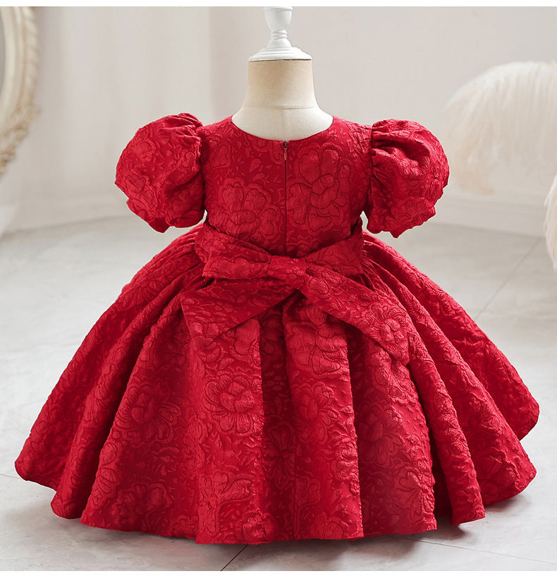 Royal Flower Girl Dress