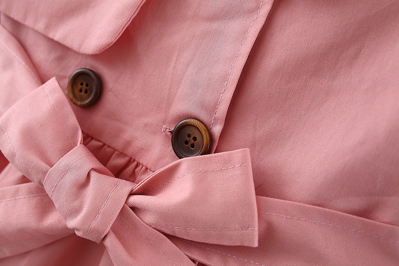 Pink/Khaki Baby Jacket