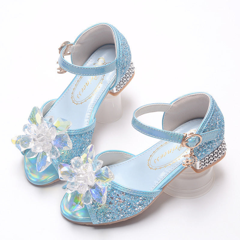 Girls Crystal Sandals