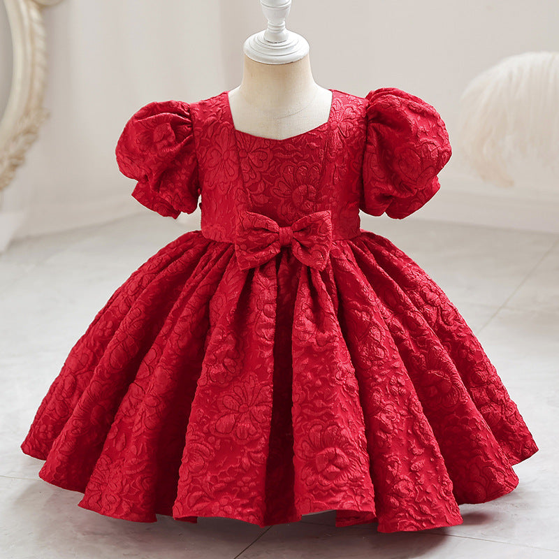 Royal Flower Girl Dress