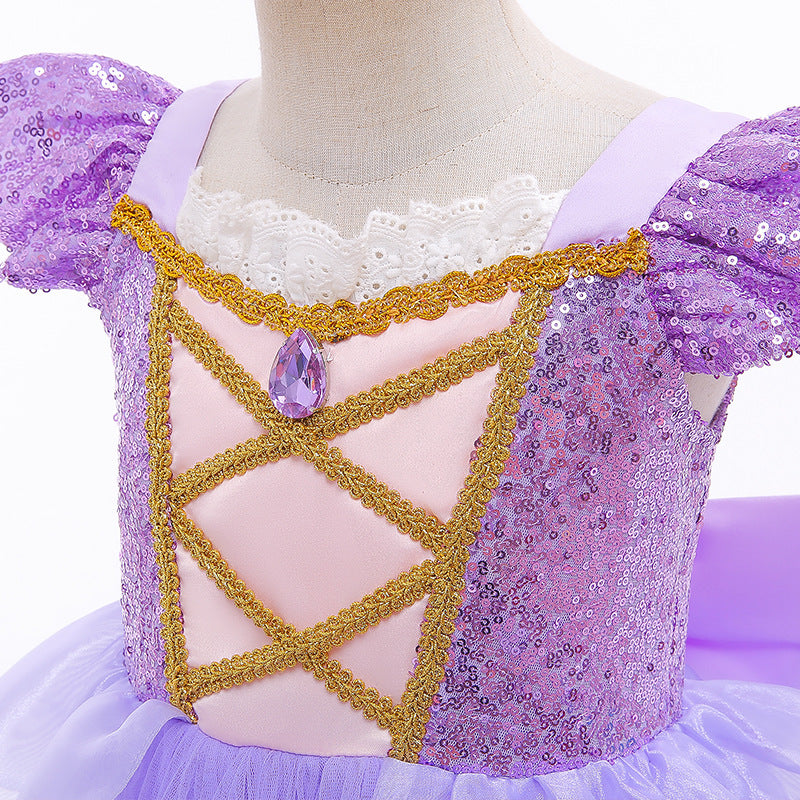 Sequins Disney Princess Sofia Costume